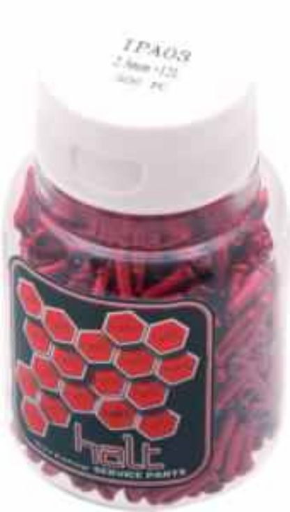 Cable Crimp Ends (SINGLE) Various Colours