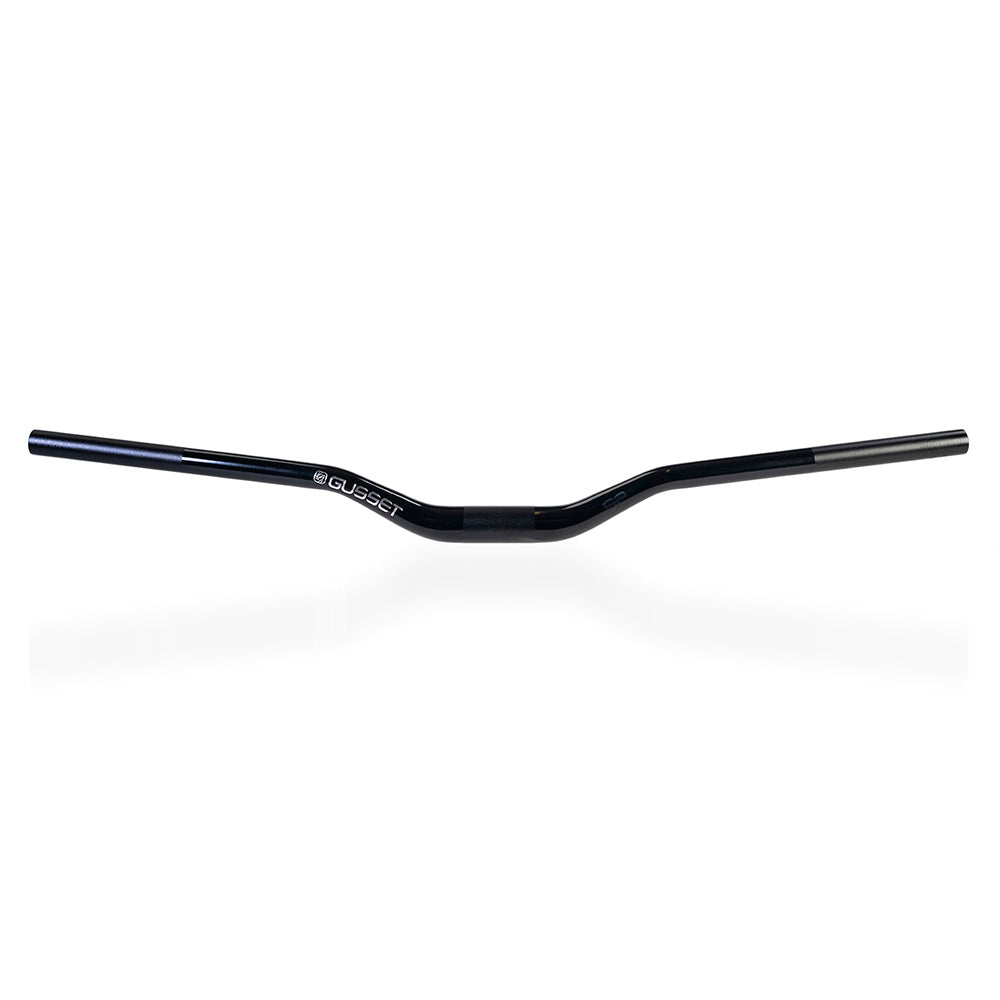 Gusset S2 Handlebars Riser Bars - Black / 31.8mm