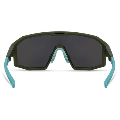 Madison Enigma Glasses - 3 pack - matt olive / smoke mirror / amber and clear lens