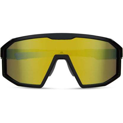 Madison Enigma Glasses - gloss black / bronze mirror