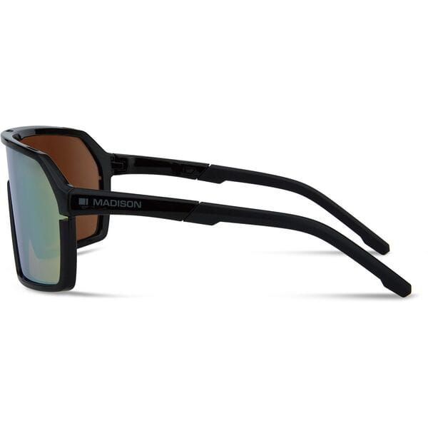 Madison Crypto Glasses - 3 pack - gloss black / bronze mirror / amber and clear lens