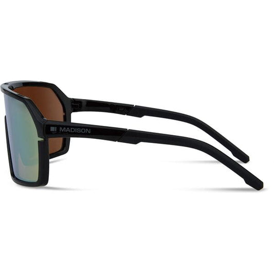 Madison Crypto Glasses - 3 pack - gloss black / bronze mirror / amber and clear lens