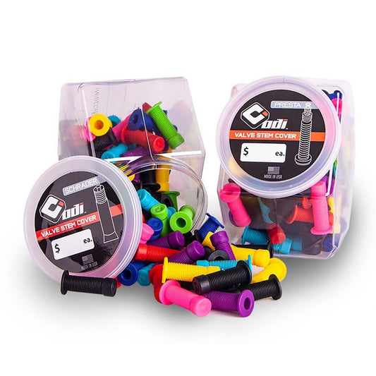 ODI Schrader Dust Caps - Valve Stem Covers (EACH)