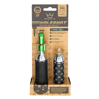 Peatys Holeshot CO2 Tyre Inflator - MTB (25g)