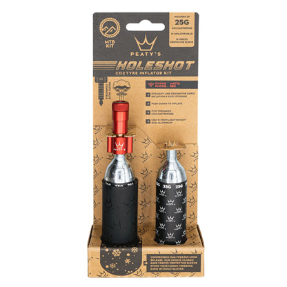 Peatys Holeshot CO2 Tyre Inflator - MTB (25g)