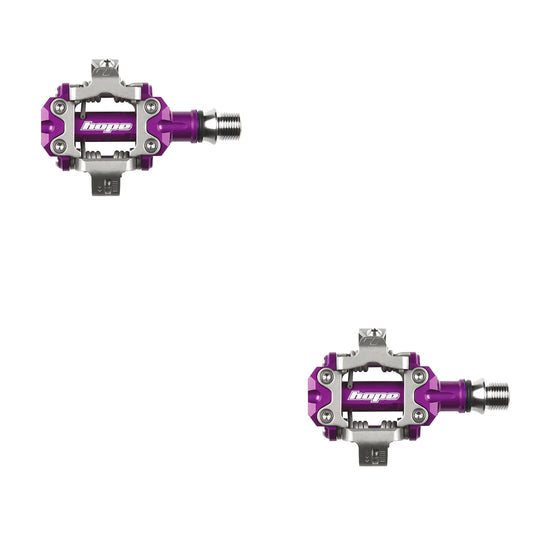 Hope Union Race Pedals - Pair - Purple