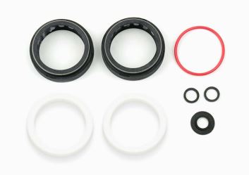 ROCKSHOX SPARE - FORK DUST WIPER UPGRADE KIT - 35MM BLACK FLANGELESS ULTRA-LOW FRICTION SKF SEALS- PIKE/LYRIK B1/YARI/REVELATION/BOXXER/DOMAIN/35G 2021: