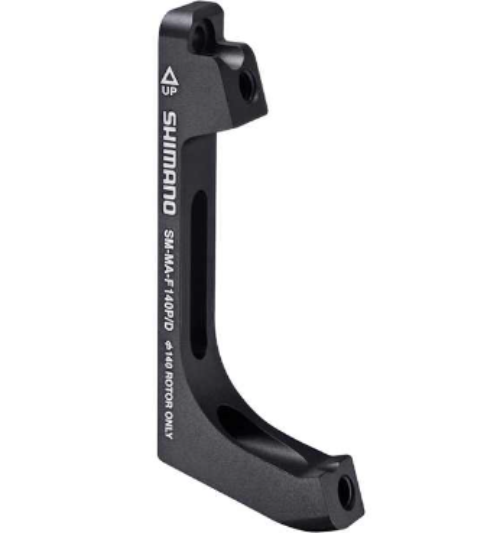 Shimano Adapter for post type calliper, for 140 mm Flat type fork mount